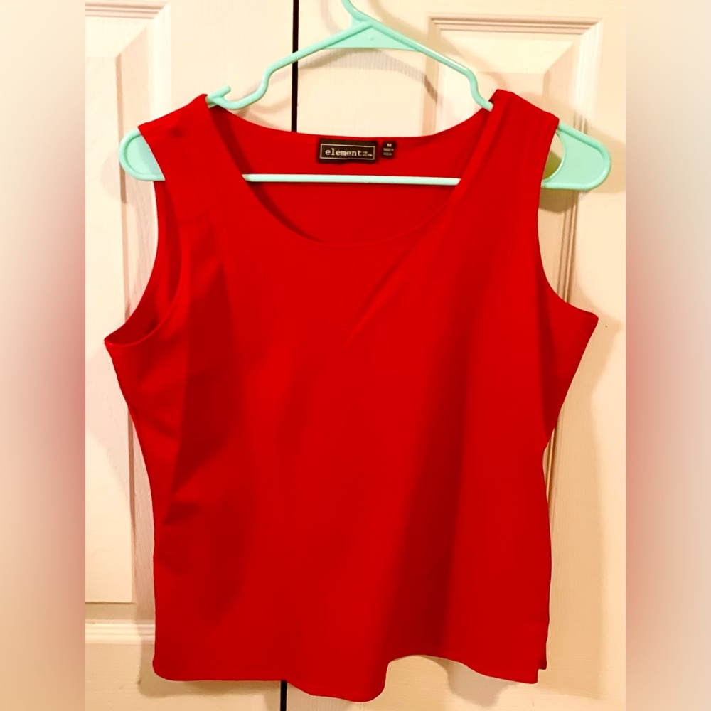 Elementz Red DressyTank